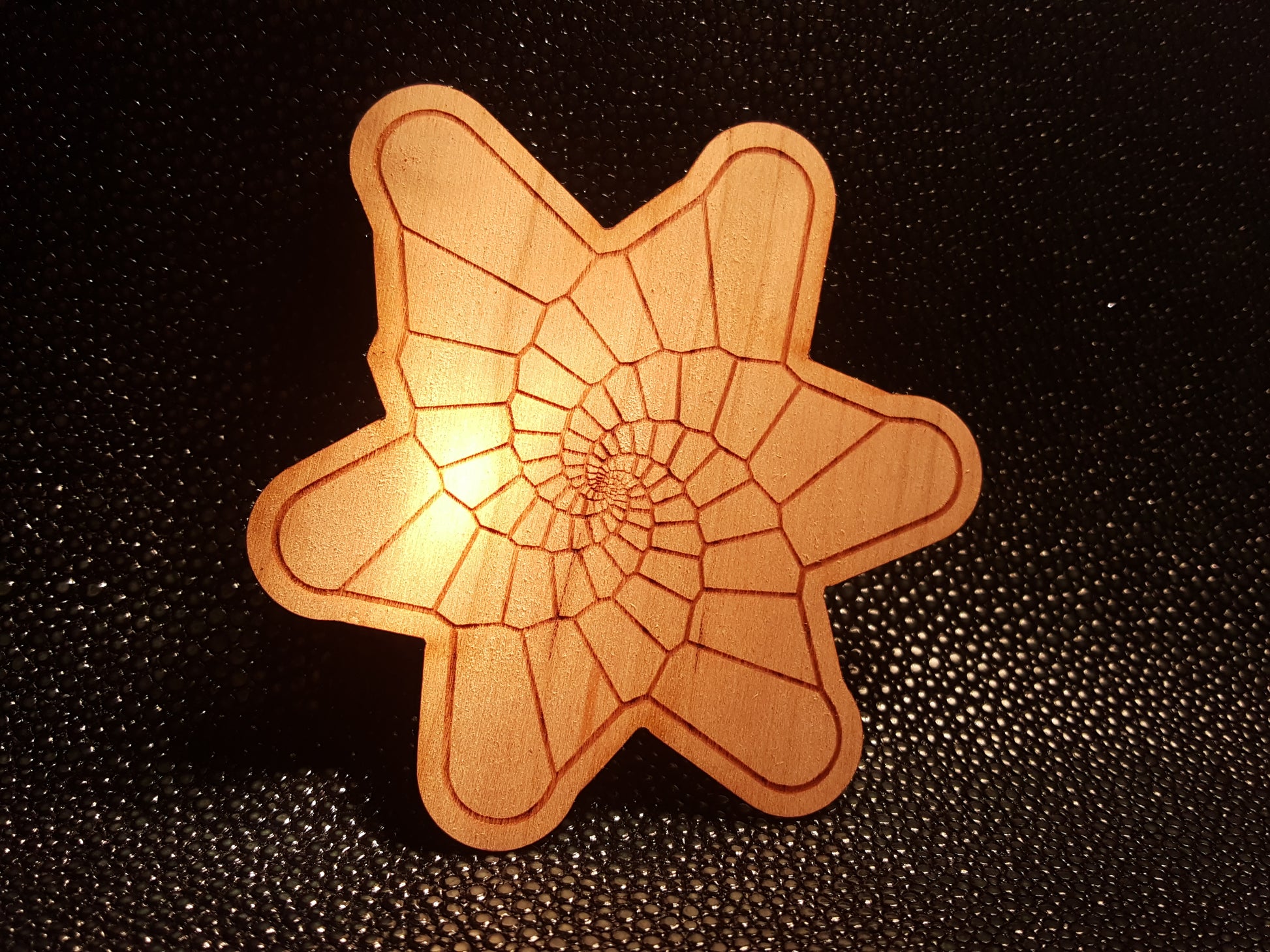 1" Custom Wood Stickers